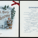 Vintage Christmas dinner